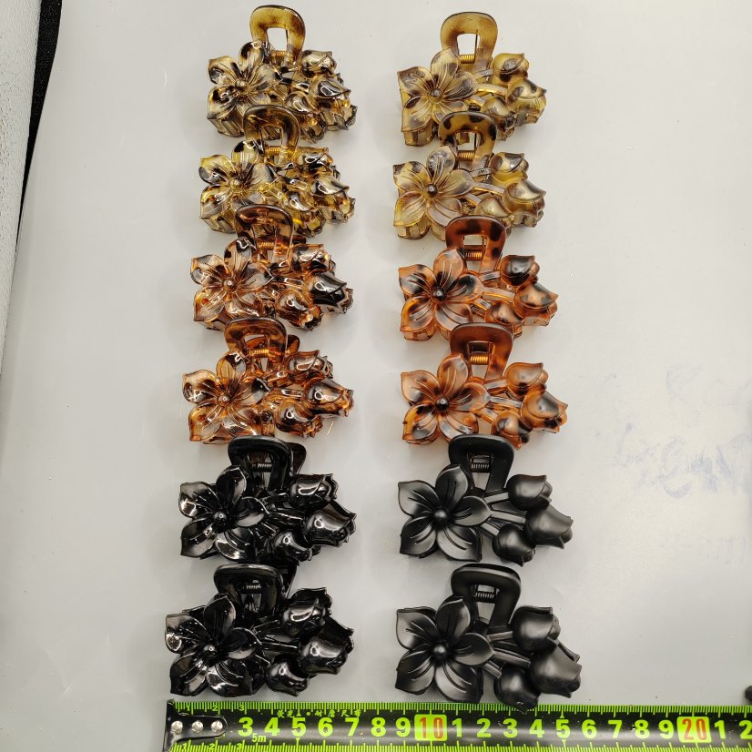 Claw clip Three-Flower Hair Claw Clip