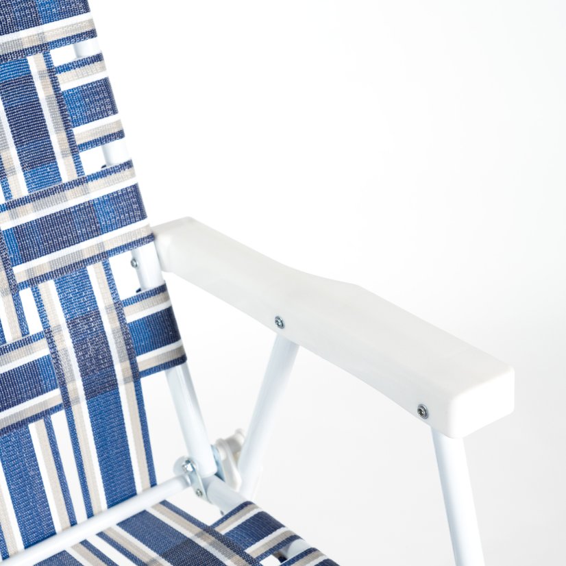 Beach Chair plastic arm rest PE binding tape chair