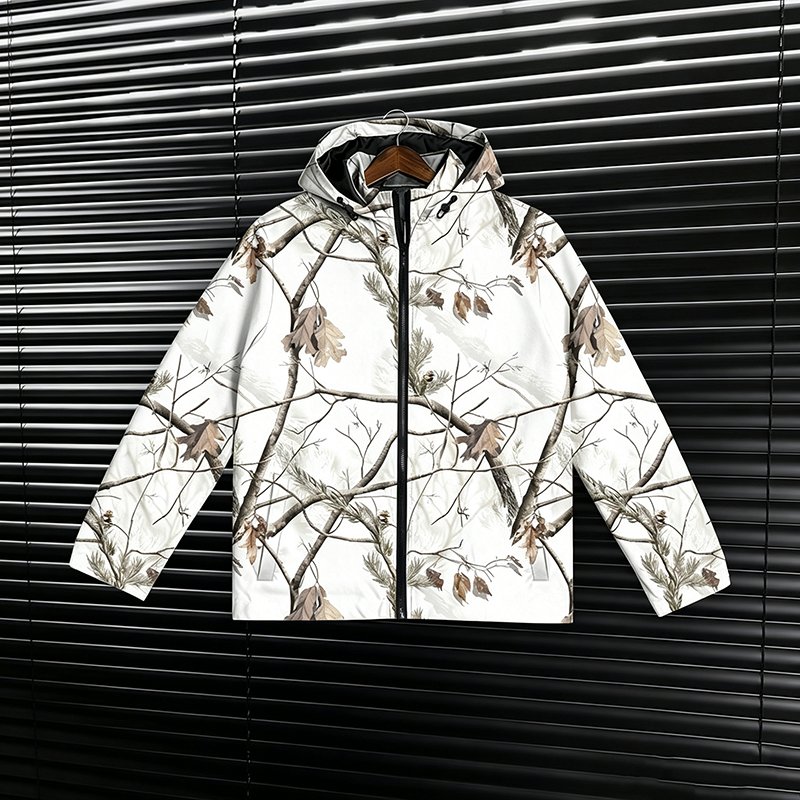 Stylish Men's Outerwear – Technical Shell Jackets TKA07 – Plus-Size Men's Outdoor Jacket