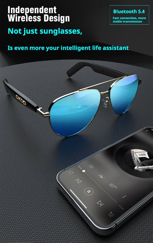 Smart glasses KP-Y101 Smart bluetooth grasses