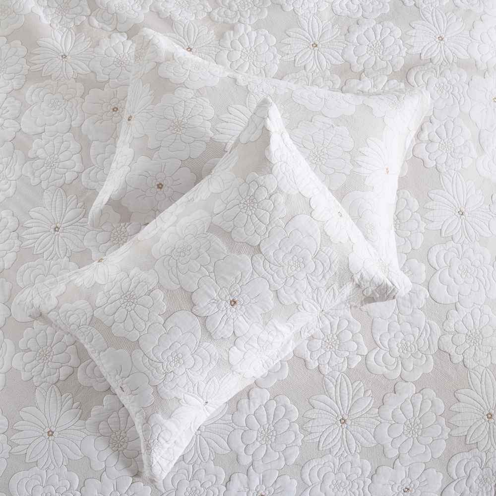 3-Piece Sets Encrypted Quilting Quilt Set Blossoms