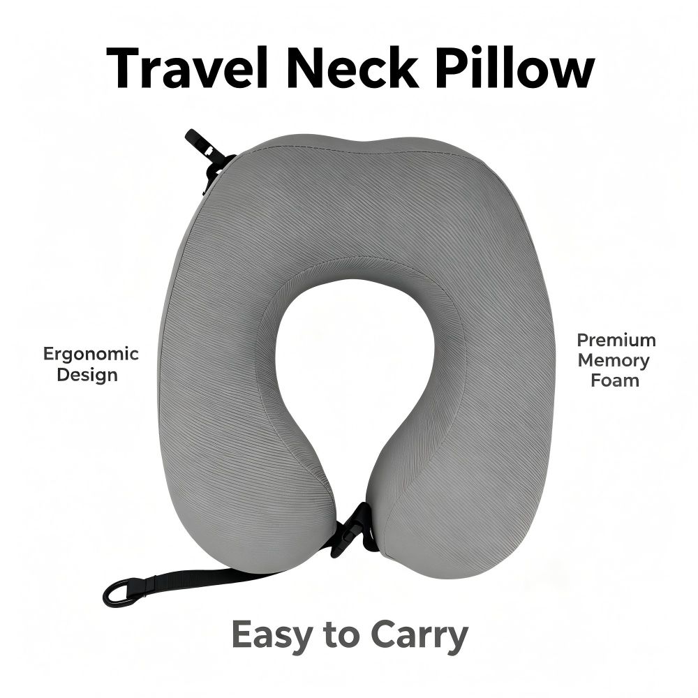 U-shaped pillow Packable Memory Foam U-Shaped Pillow