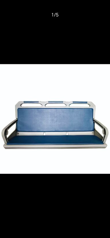 Blow-molded seats Blow-Molded Sightseeing Vehicle Seat, 3-Seater