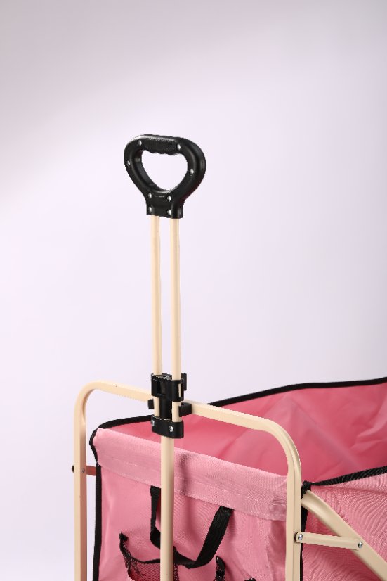 Outdoor utility wagon 15-inch Beige/White Rear Rack