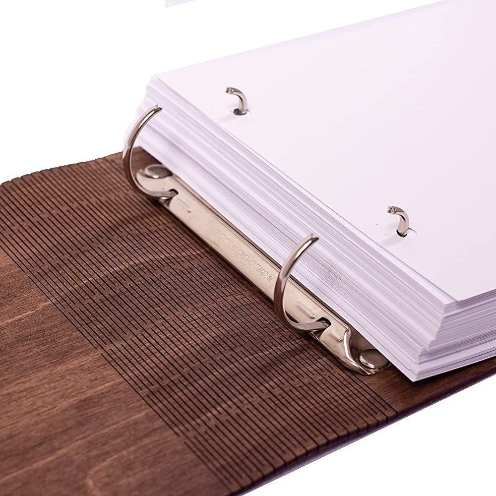 Wedding Sign-in Rustic Style Wooden Personalized Guest Book Wedding Guest Sign-in Book