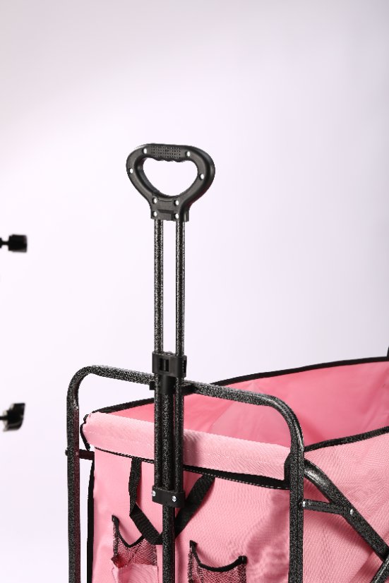 Outdoor utility wagon 15-inch Black Base with Silver Pattern