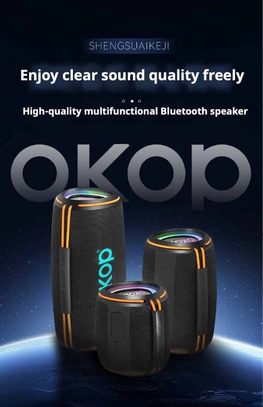 Portable Outdoor Bluetooth Speaker KP-810 Portable wireless bluetooth speaker