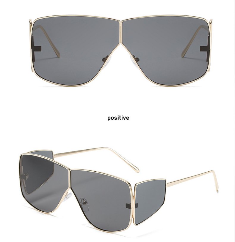 Metallic Fashion Sunglasses 5599