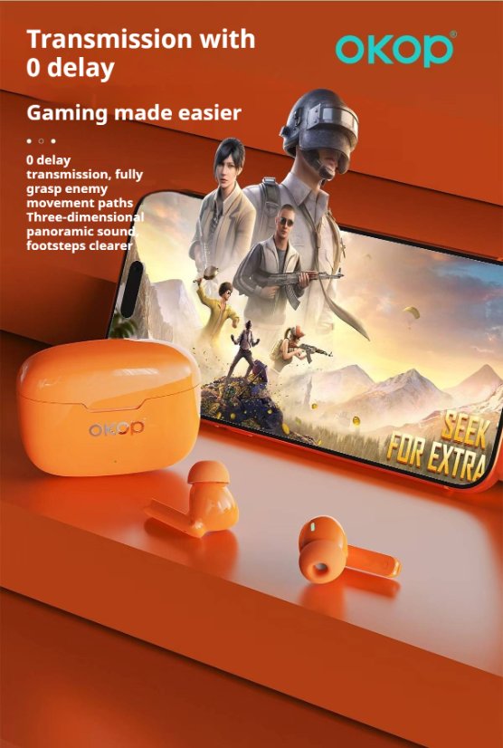 TWS Earbuds KP-216 Wireless in-ear Bluetooth Earbuds