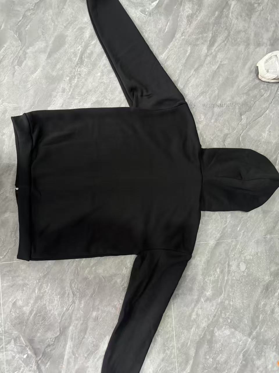 Men's Zip-Up Hoodie Double-Hood Masked Zip-Up Hoodie