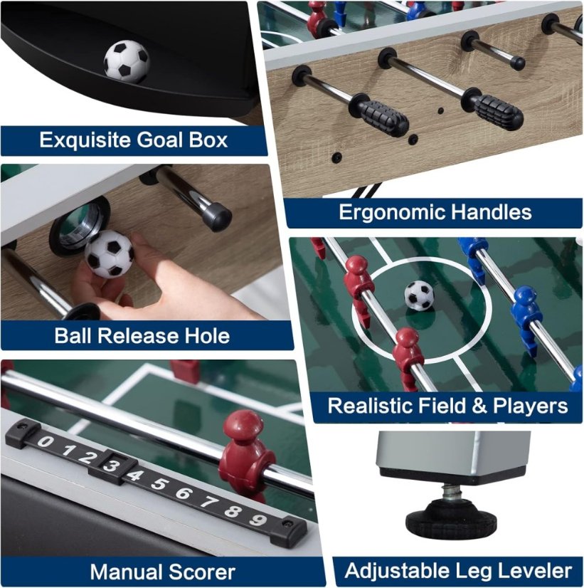 Soccer Table 4FT Folding Soccer Table