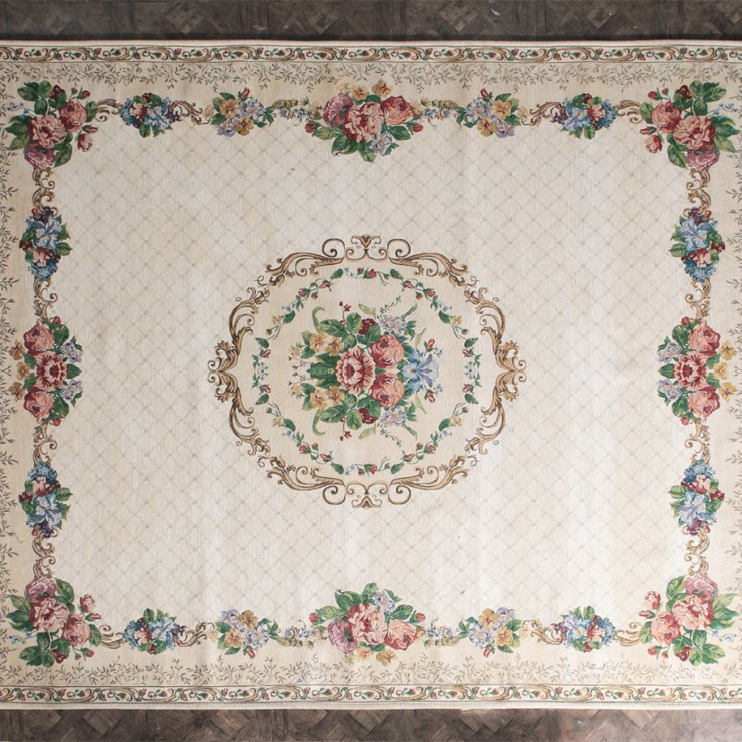 Decorative Carpet Flower Pattern Carpet 004