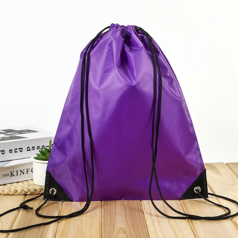 Luggage & Bags Shancheng In‑Stock Polyester Backpack – Drawstring Rucksack for Cycling, Hiking, Travel & Storage (Unisex)