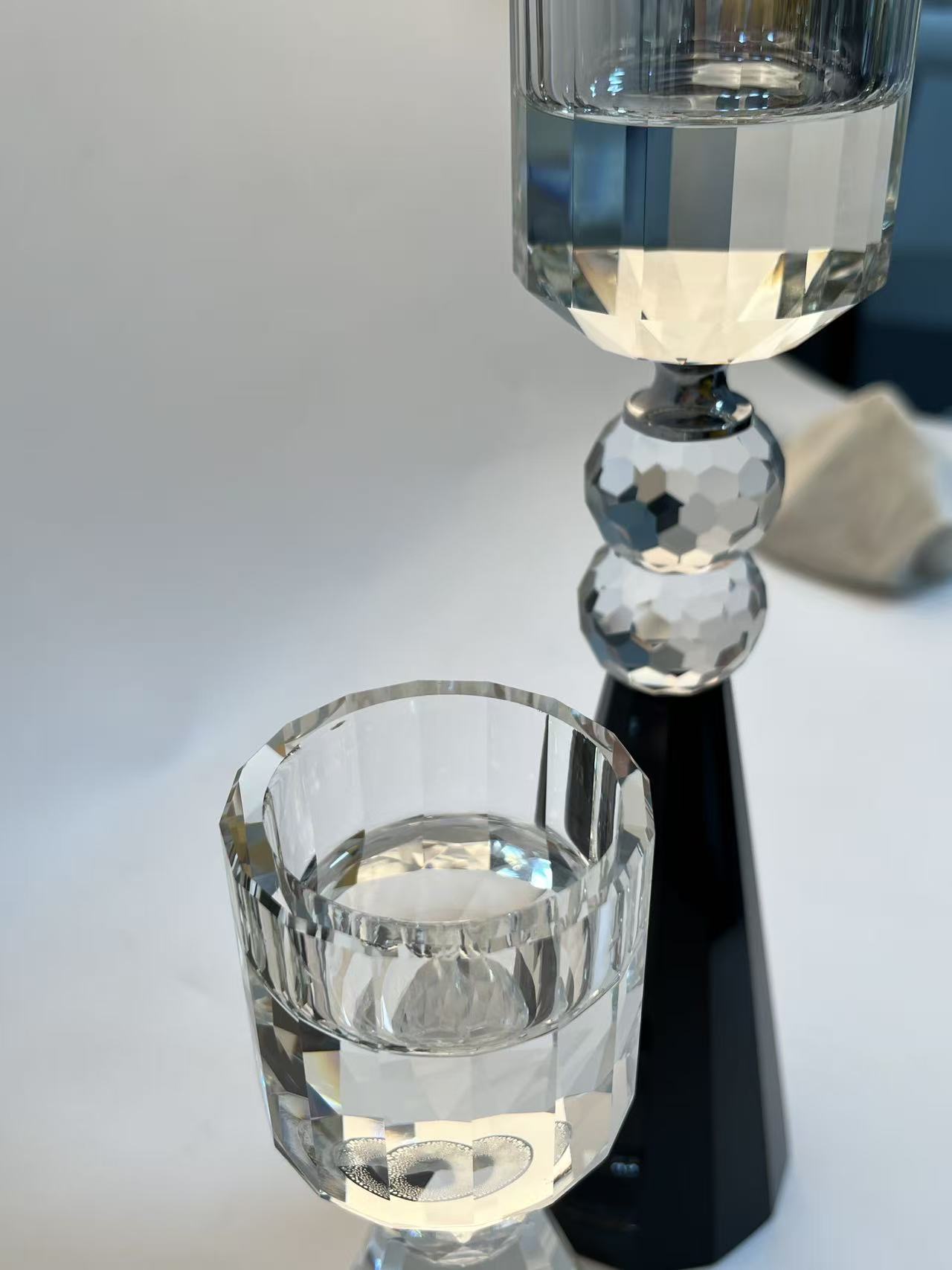 Crystal candle holder Single Crystal Candle Holder