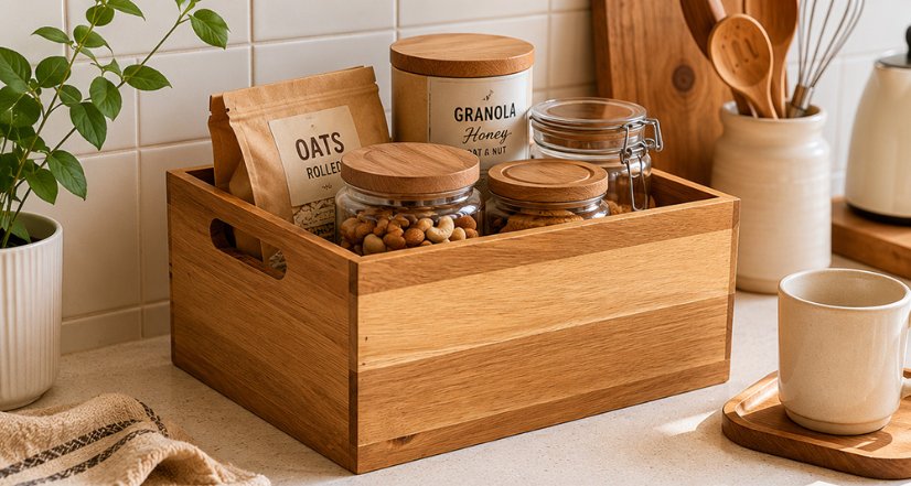 Storage Box Wooden Storage Box | Custom Sizes Available