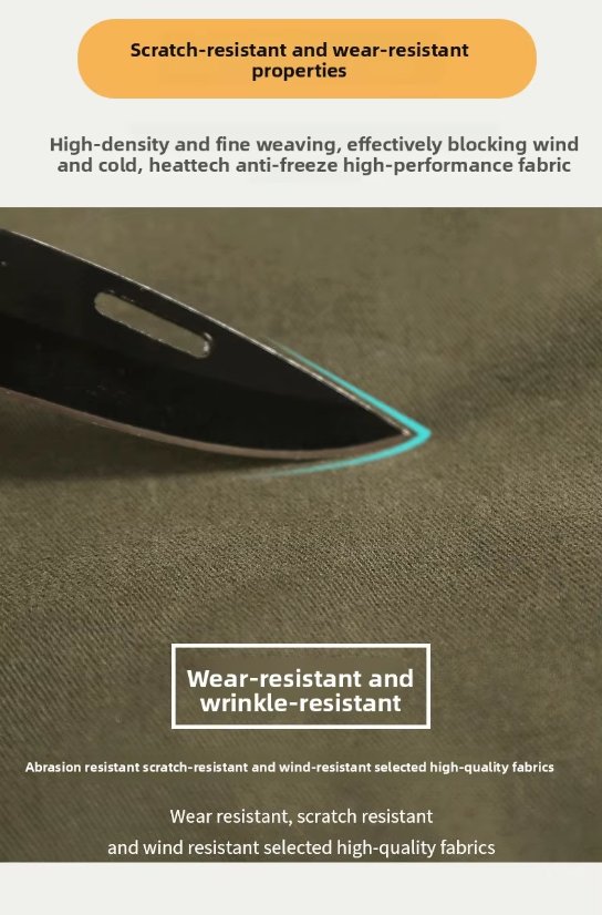 Mountaineering Jacket Cross-Border Exclusive Tactical Cold-Weather Cotton Jacket – Thickened Windproof Waterproof Outdoor Hooded Parka Winter Warm – OEM/Private Label Available