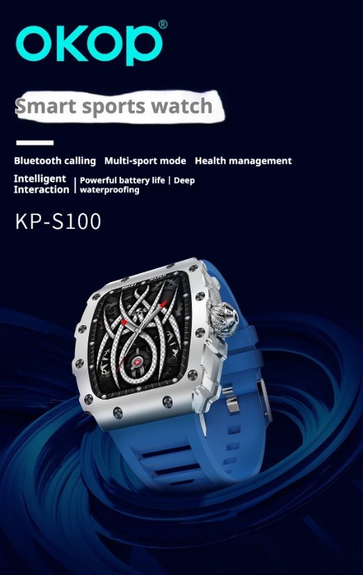 Smartwatch KP-S100 Smart Sports Bluetooth Watch