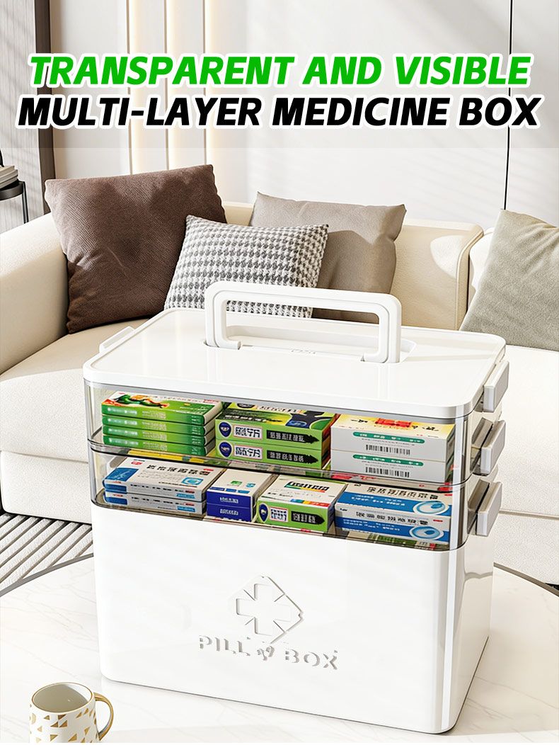 Small PP Storage Box PILL BOX