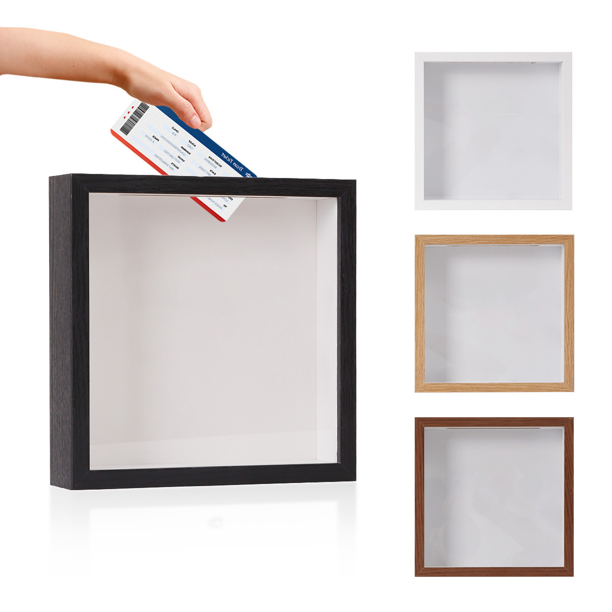 MDF Picture Frames Ticket stub storage photo frame