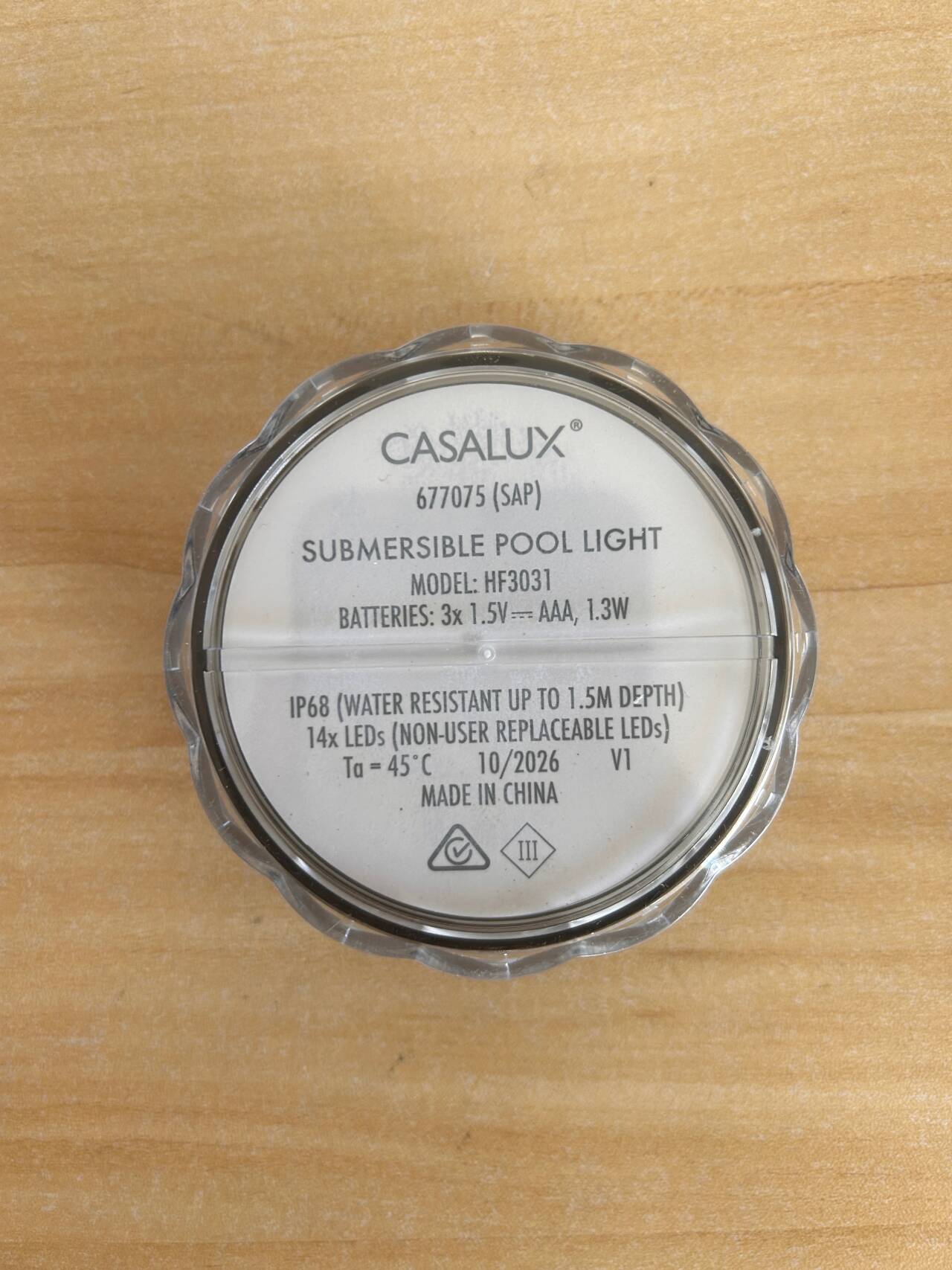 Lighting Fixtures Pool Light