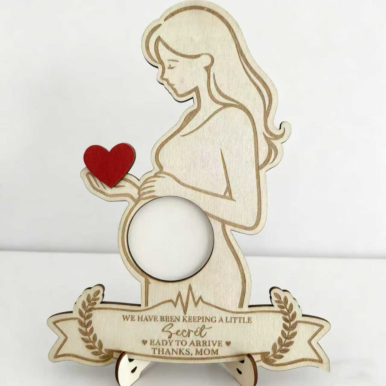 Infant Baptism Baby Infant Birth Commemorative Wooden Craft