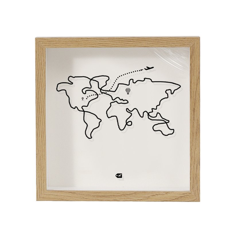 MDF Picture Frames Ticket stub storage photo frame