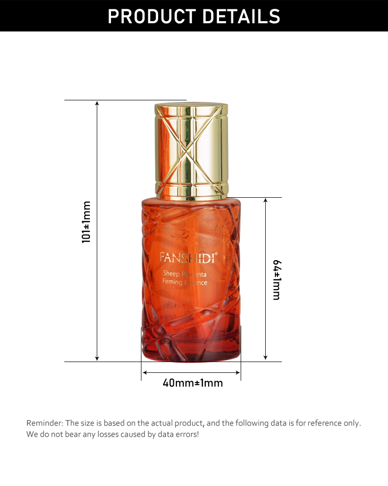 base de maquillaje líquida 40ml Glass Lotion Bottle / Foundation Bottle