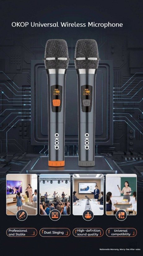 Handheld Microphone KP-K10/K11/K12 Universal Wireless Microphone