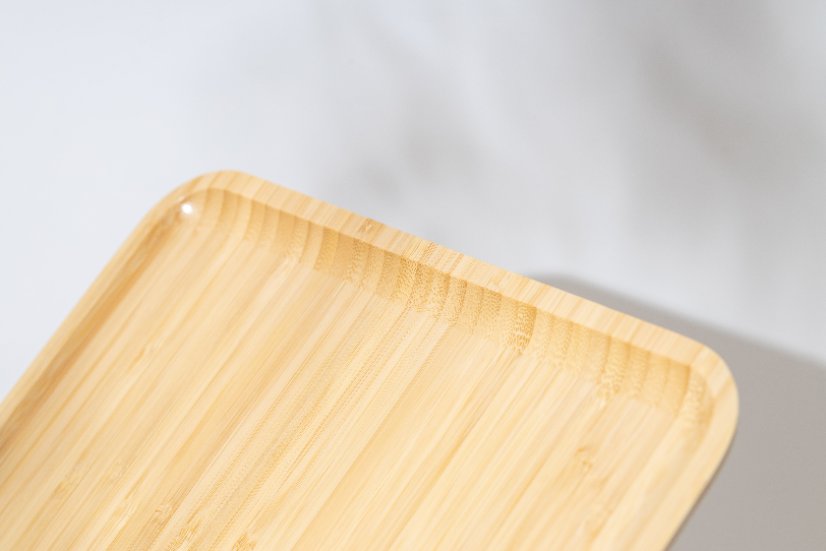 Tray Bamboo Side-Clamp Tray