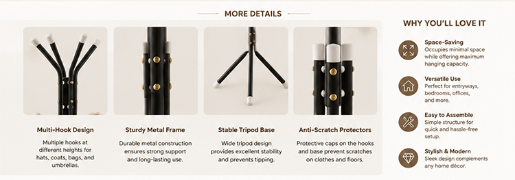 Floor Standing Clothes Rack Floor Standing Coat Rack
