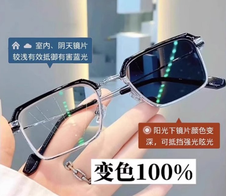 Photochromic reading glasses 602