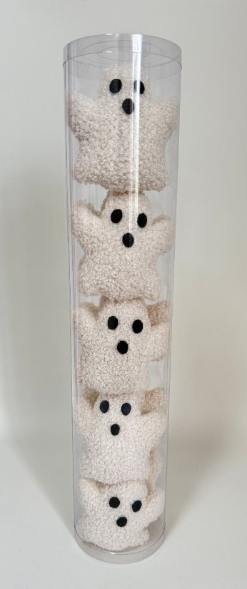 Ghost-shaped ornament Plush Ghost Hanging Ornament
