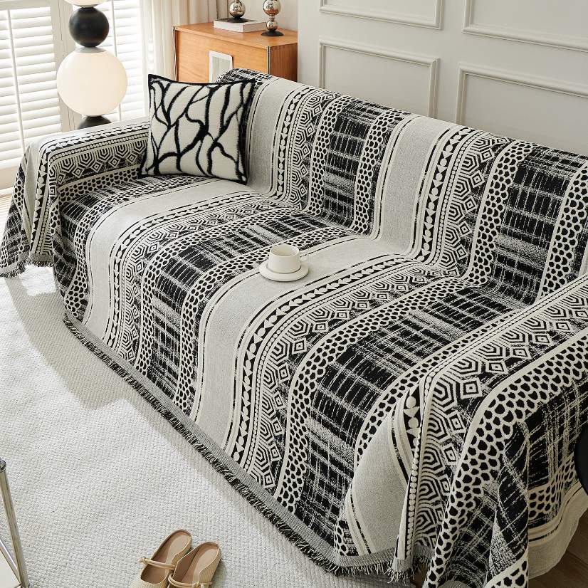 Jacquard sofa throw Mifia Sofa Throw