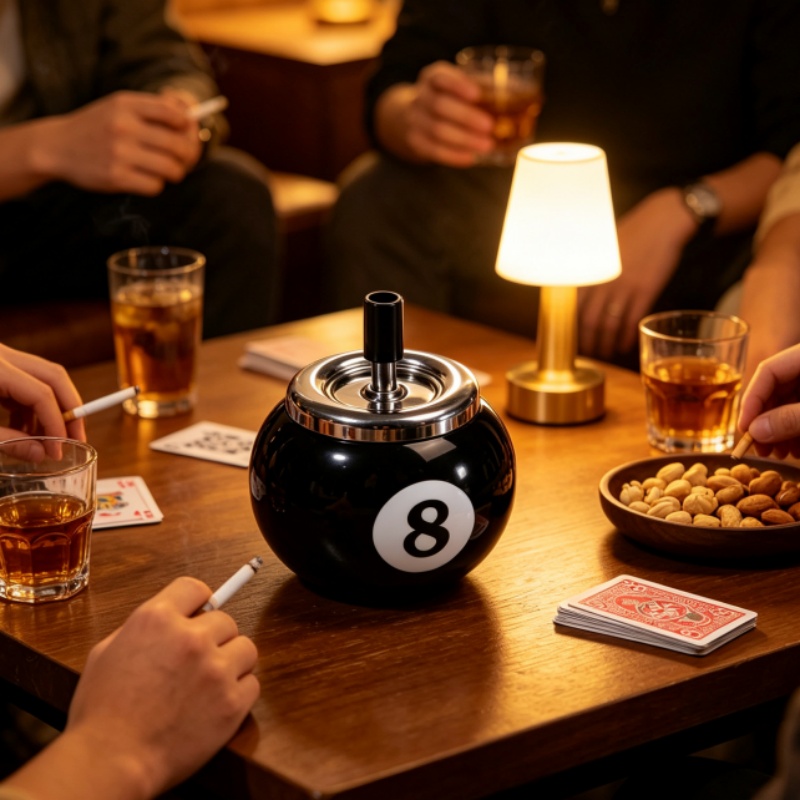 Ashtrays Billiard Ball Ashtray
