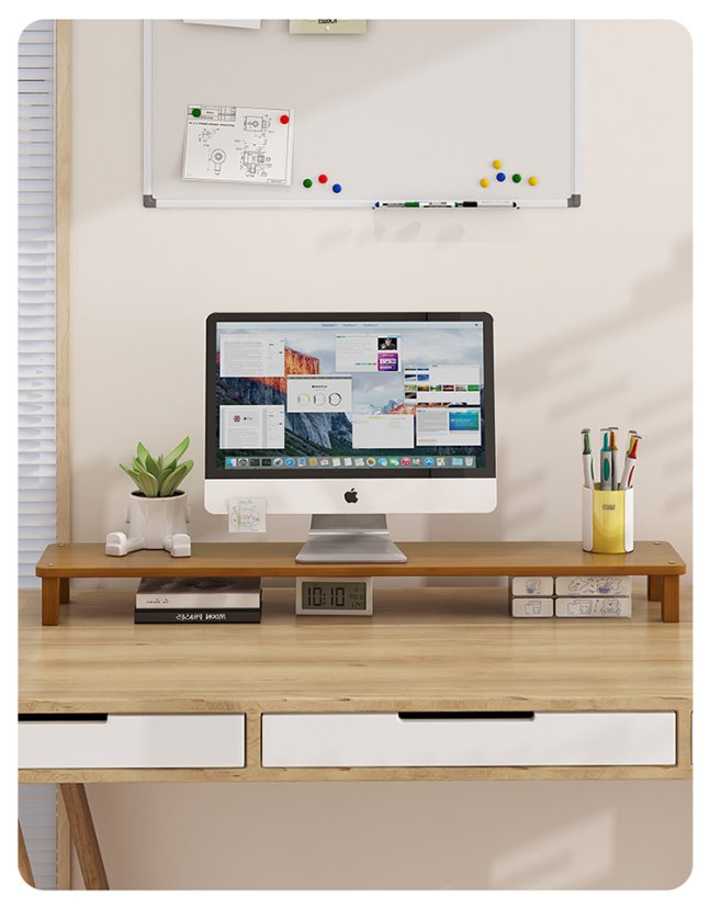 Bamboo Products – Small Furniture Computer Monitor Riser 