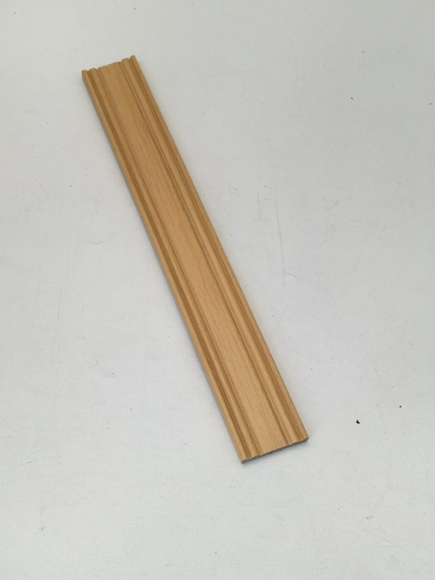 decor line PS Double Groove Simple Molding, Wood Grain & Solid Color Picture Frame Trim