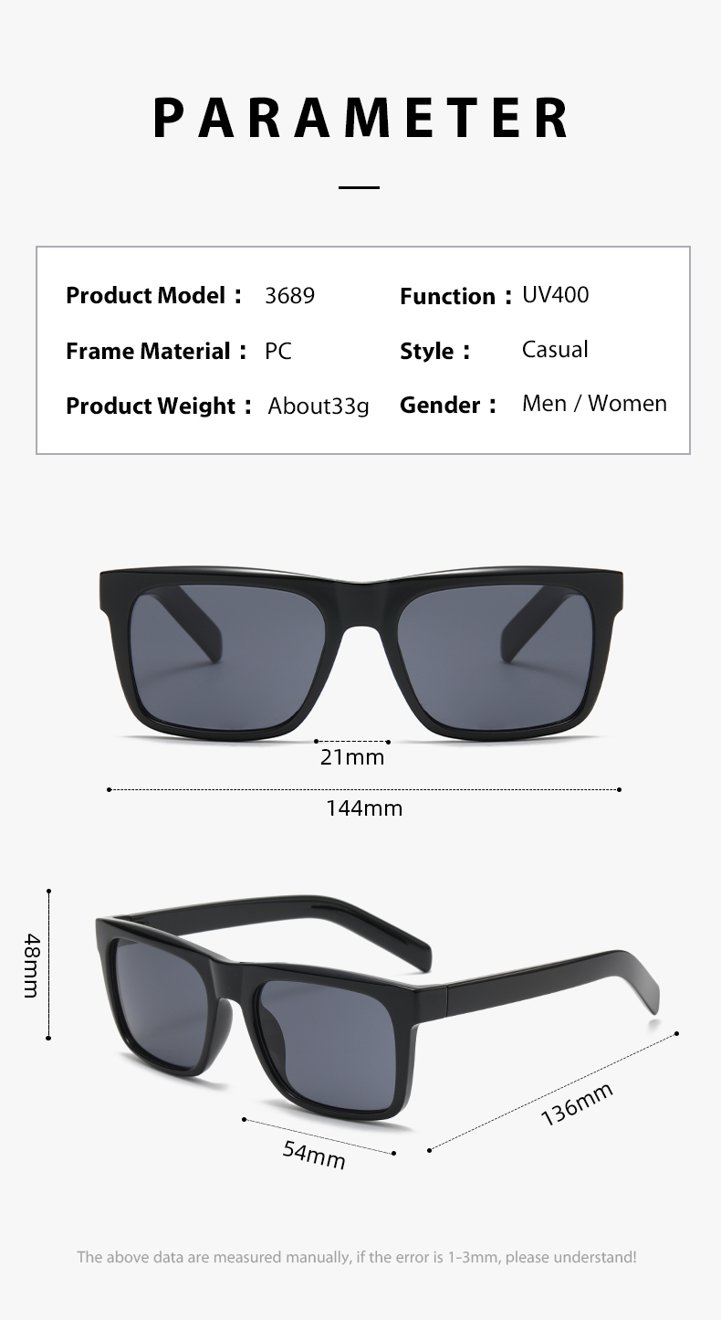 Casual Sunglasses 3689 Casual Sunglasses