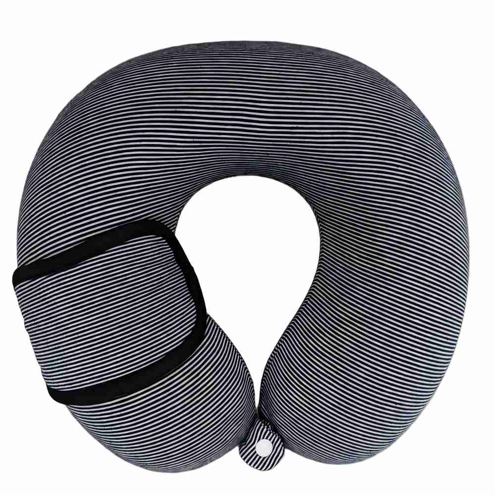 U-shaped pillow Classic Striped Memory Foam U-Shaped Pillow