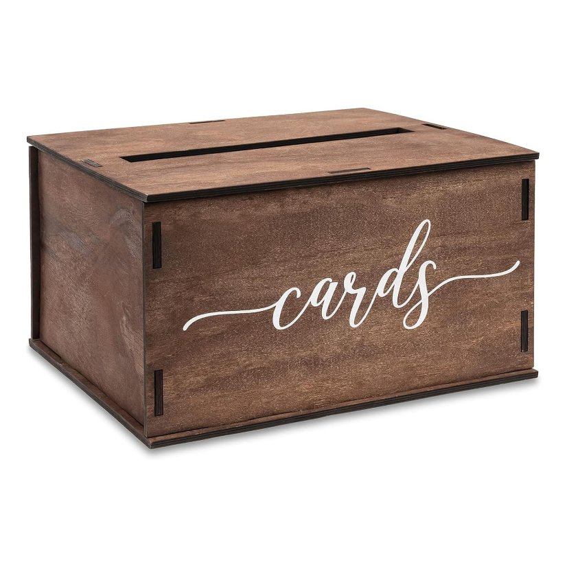 Wedding Sign-in Wooden wedding card box
