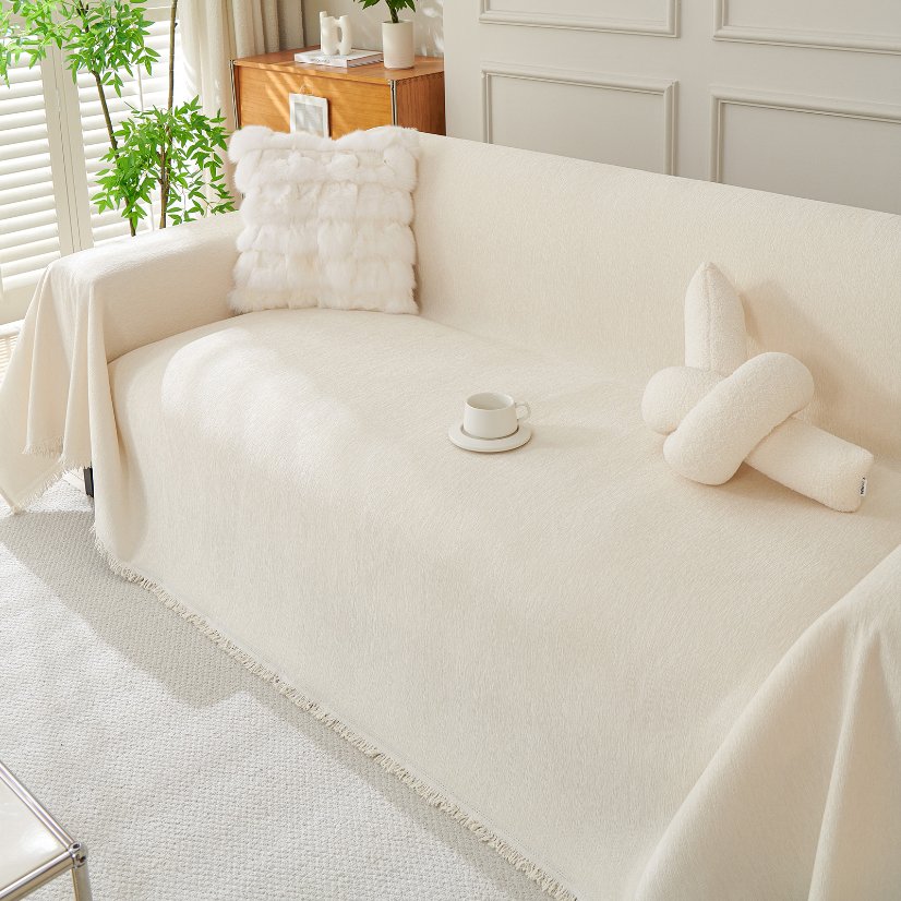 Waterproof Sofa Covers Solid Color Sofa Throw