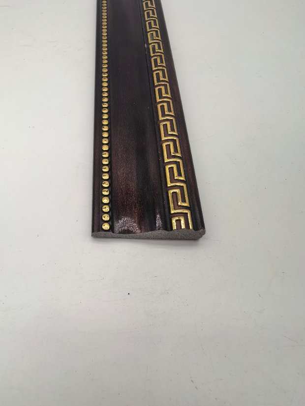 decor line PS Hui Pattern & Beaded Decorative Molding, Vintage Gold Picture Frame Trim