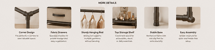 Corner Coat Rack Corner Coat Rack