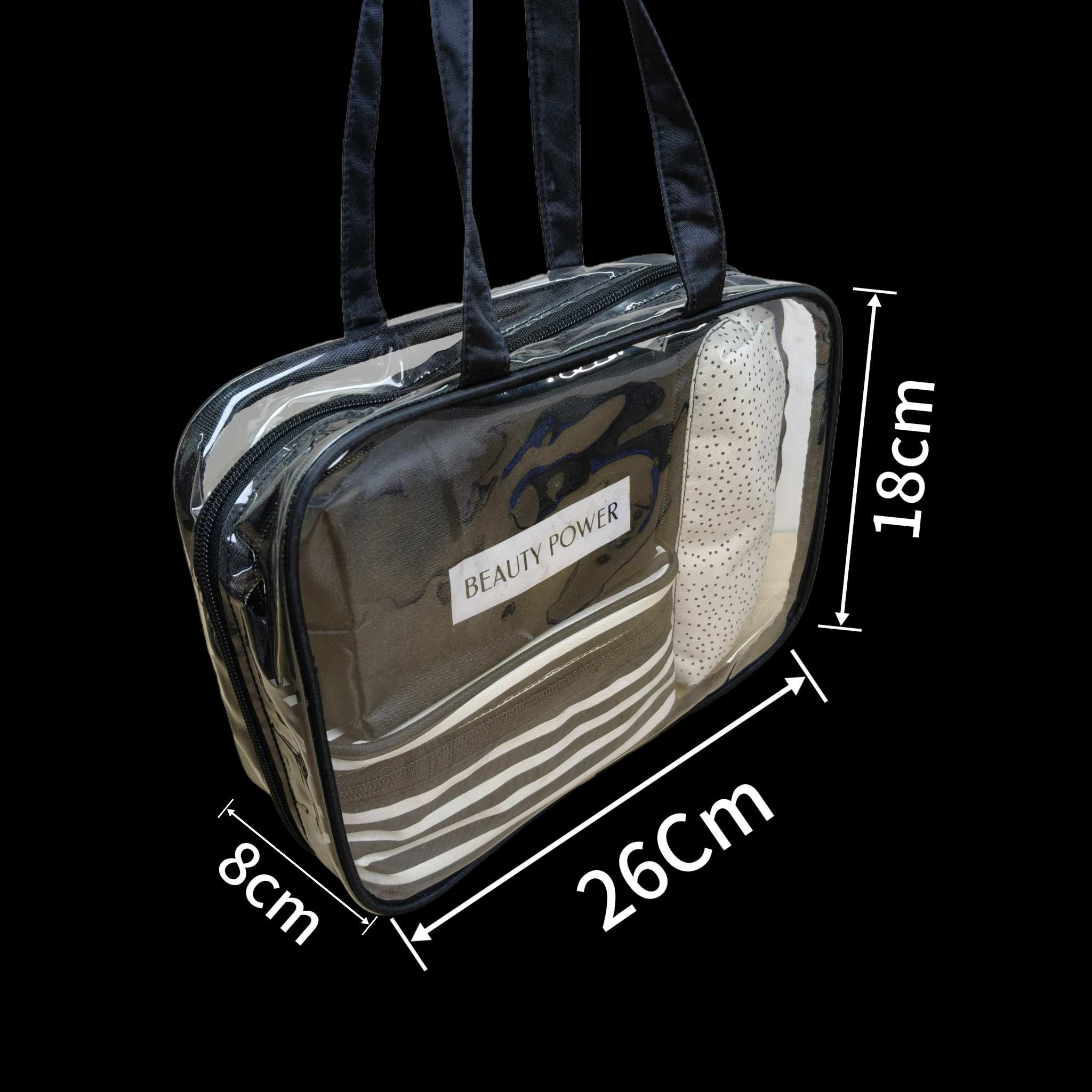 Makeup bag Transparent Cosmetic Set Bag