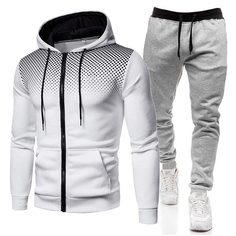 Polka-dot zip-up set Polka-Dot Zip-Up Set