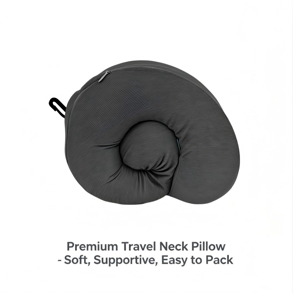 U-shaped pillow Packable Memory Foam U-Shaped Pillow