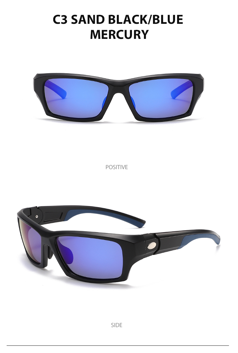 Sports Sunglasses 3652 Polarized TR90 Sport-Casual Sunglasses