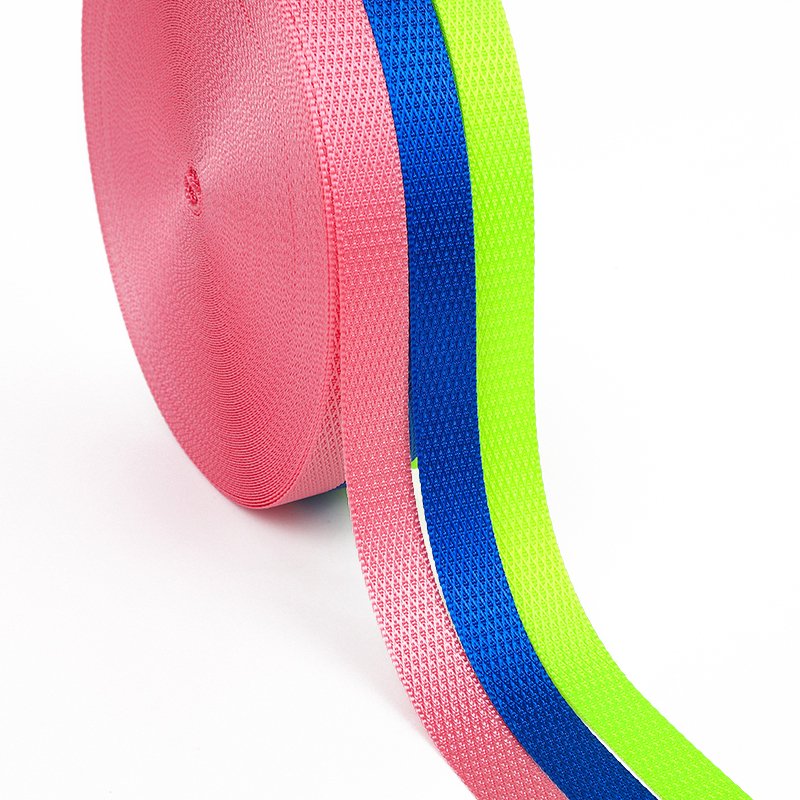 Nylon-like webbing Nylon-Like Grid Pattern