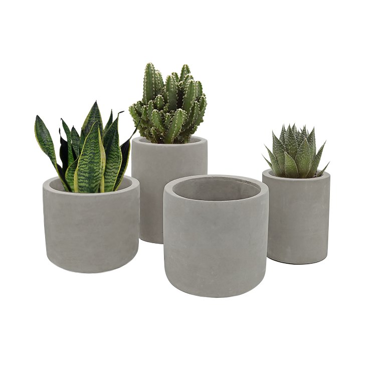 Cement Decorations Concrete Planters