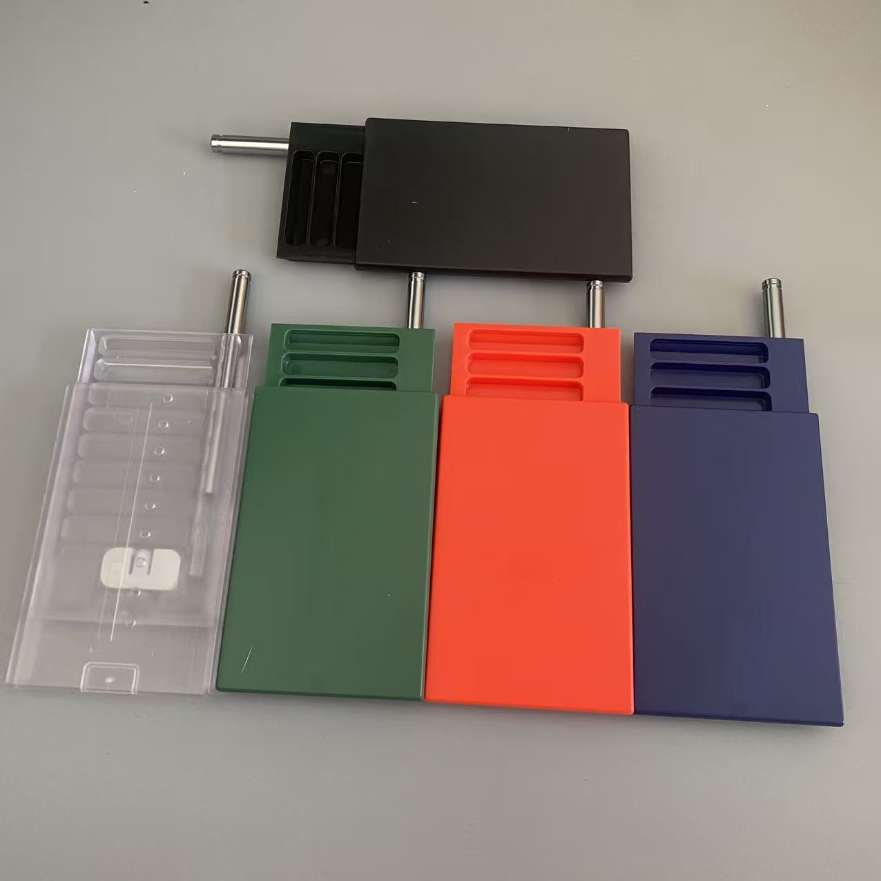 Slide-Case Storage Minimalist Solid‑Color Sliding Storage Box