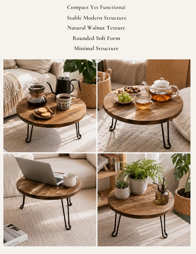 Coffee Table Round Coffee Table | Custom Sizes Available